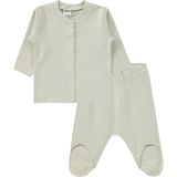Civil Baby Erkek Bebek Pijama Takımı 1-6 Ay Taş Rengi - 6 - 9 Ay