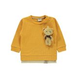 Civil Baby Erkek Bebek Sweatshirt 6-18 Ay Hardal-9-12 Ay