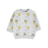 Civil Baby Erkek Bebek Sweatshirt 6-18 Ay Karmelanj