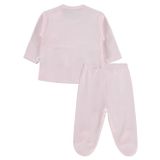 Civil Baby Fırfır Tüllü 1-9 Ay Pijama Takımı - Pembe 9-12 Ay