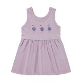 Civil Baby Flamingo Nakış 6-18 Ay Lila Elbise