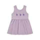 Civil Baby Flamingo Nakış Kız Bebek Elbisesi, Lila, 9-12 Ay