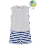 Civil Baby Fresh Lemon Baskılı 6-18 Ay Mavi Takım