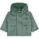 Civil Baby Haki Renk Cepli Peluş Mont Kız Çocuk 6-18 Ay Uzun Kol Oversize Model - 18 - 24 Ay