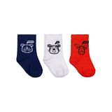 Civil Baby Hero Animal 3'lü 6-18 Ay Bebek Erkek Çorap Set - Standart
