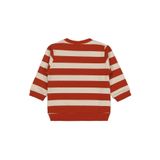 Civil Baby Kalın Çizgi Empirme Sweatshirt Turuncu, 6-9, 19330J15325W1-KRT-68, Kiremit, erkek-bebek