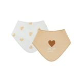 Civil Baby Kalp Empirme Mama Önlüğü - Pudra