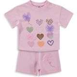 Civil Baby Kalp Nakışlı 6-18 Ay Pembe Takım