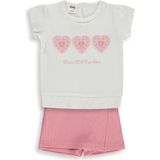 Civil Baby Kalpler Nakışlı 6-18 Ay Ekru Takım
