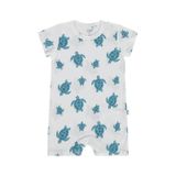 Civil Baby Kaplumbağa Nakışlı 3-12 Ay Ekru Tulum