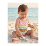 Civil Baby Kat Kat Fırfırlı 6-18 Ay Mayo - Pembe