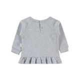 Civil Baby Kedi Baskılı 6-18 Ay Gri Sweatshirt