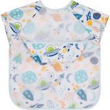 Civil Baby Kısa Kollu Space Baskılı Mama Önlüğü - Ekru - Ekru - Hardal - Standart
