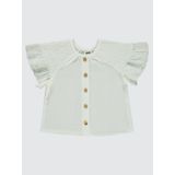 Civil Baby Kız Bebek Bebek Gömlek 40395511225S1, 9-12 Ay, Ekru