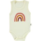 Civil Baby Kız Bebek Çıtçıtlı Badi 1-36 Ay Fildişi - Fil Dişi