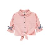 Civil Baby Kız Bebek Gömlek 6-18 Ay Somon