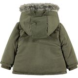 Civil Baby Kız Bebek Kapüşonlu Parka Mont Haki Uzun Kol Modeli 6-18 Ay - 9 - 12 Ay
