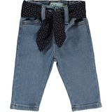 Civil Baby Kız Bebek Kot Pantolon 6-18 Ay Açık Mavi-6-9 Ay