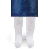Civil Baby Kız Bebek Külotlu Çorap 6-12 Ay Beyaz
