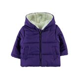 Civil Baby Kız Bebek Mor 6-18 Ay Kapüşonlu Mont