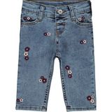 Civil Baby Kız Bebek Pantolon 6-18 Ay Orta Mavi Normal Bel Dokuma Kumaş Günlük Stil - 18 - 24 Ay