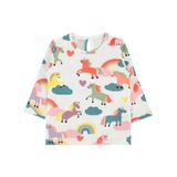 Civil Baby Kız Bebek Sweatshirt 6-18 Ay Beyaz