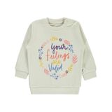 Civil Baby Kız Bebek Sweatshirt 6-18 Ay Fil Dişi