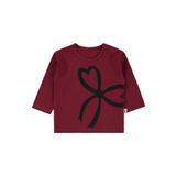 Civil Baby Kız Bebek Sweatshirt 6-18 Ay Koyu Bordo