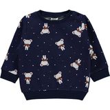Civil Baby Kız Bebek Sweatshirt 6-18 Ay Lacivert - 6 - 9 Ay