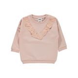 Civil Baby Kız Bebek Sweatshirt 6-18 Ay Pudra-18-24 Ay
