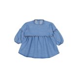 Civil Baby Kot Bebek Kız Elbise, 6-9 AY, 26004020725W1-AMV-68, Açık Mavi, Bebek-Kızlar