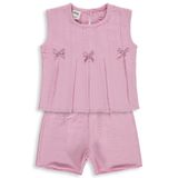 Civil Baby Kurdelalı Şortlu 6-18 Ay Pembe Takım