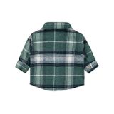 Civil Baby Oduncu 6-18 Ay Gömlek - Yeşil 9-12 Ay