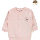 Civil Baby Organik Bebek Hırka 1-12 Ay Pembe - 6 - 9 Ay