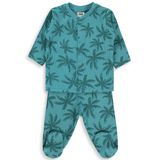 Civil Baby Palmiye Empirme 1-9 Ay Pijama Takımı - Yeşil
