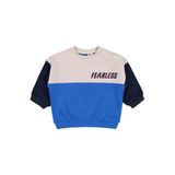 Civil Baby Parçalı 6-18 Ay Sweatshirt - Mavi, 9-12, 19L50CV4025W1-SMA-74, Saks Mavisi, erkek-bebek
