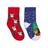 Civil Baby Penguen Havlu 6-18 Ay 2'li Bebek Kız Çorap Set - Standart