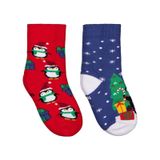 Civil Baby Penguen Havlu 6- 2'li Bebek Kız Çorap Set - Standart