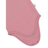 Civil Baby Penye İp Askılı Dantelli Kız Çıtçıtlı Badi - Pembe 3-4 Yaş