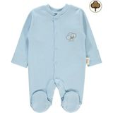 Civil Baby Prematüre Organik Patikli Tulum Mavi - Yenidoğan