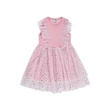 Civil Baby Puanlı Tül Elbise, 6-9 Ay, Pembe, Kız Bebek