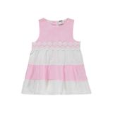 Civil Baby Renkli Roba Dantelli Kız Bebek Elbisesi, Pembe, 18-24 Ay