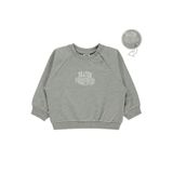 Civil Baby Skater Forever Baskılı Erkek Bebek Sweatshirt, Gri, 18-24 Ay