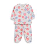 Civil Baby Suluboya Yıldız Emp Bandanalı 1-9 Ay Pijama Takımı - Ekru