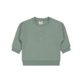 Civil Baby Teddy Baskılı 6-18 Ay Yeşil Sweatshirt