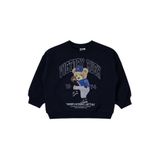 Civil Baby Teddy Bear Baskılı Sweatshirt, Erkek Bebek, 6-9 Ay, Lacivert
