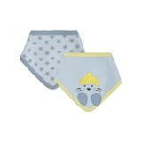 Civil Baby Yıldız Baskılı 2 li Mama Önlüğü - Mavi