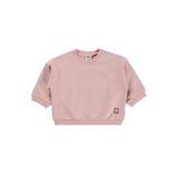 Civil Basic Kalp Etiketli Sweatshirt Pembe, 9-12 Ay, 19330J08425W1, Pudra Pembesi, kız-bebek