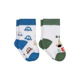 Civil Beep Havlu 2'li Bebek Erkek Çorap Set 6-18 Ay, 18 Ay, D3E07033825W1, Standart, erkek-bebek