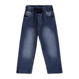 Civil Beli Lastikli Jogger 2-5 Yaş Pantolon Kot - Mavi 2-3 Yaş, 2-3 Yaş, Y2041887126S1, Koyu Mavi, Erkek Çocuk